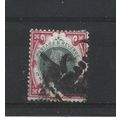 GB.SG214 1s Green and Carmine.Fine Used.Nov24e