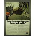 1971 American Tourister Luggage Ad - Saved My Life