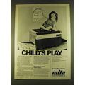 1980 Mita DC-161 Copier Ad - Child's Play