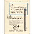 REPUBLIC IRON STEEL COMPANY 1930 Announcement p...