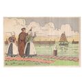 HOLLAND unused vintage postcard Isle of Marken ...