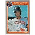 1985 Fleer baseball card 5 Marty Castillo