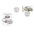 Mi 734/9 FDC: Vintage Cars: Drawings by Václav ...