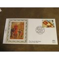 1992 Benham Silk GB FDC Cover -Good Old Days Gr...