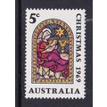 AUSTRALIA 1969 CHRISTMAS 5c MINT SG444