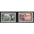 1959 France - Sc# 957-958 Mint NH - Women of Ni...