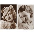 Great Garbo Loretta Young 2x Hollywood Film Pos...