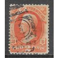 USA 1873 BANK NOTE ISSUE DEPARTMENT INTERIOR 2c...