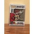 Funko Pop! Iron Spider #574 Facsimile Laser Aut...