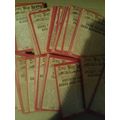 75 X a&BC gum civil war news trade cards some d...