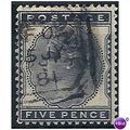 1881 SG169 5d Indigo Good+/Fine Used