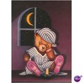 GB Postcard - 'Sleeping Teddy' - Greg Gorham