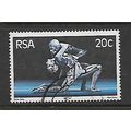 SOUTH AFRICA 1981 STATE THEATRE 20c BALLET RAKA...