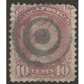 Canada 1890 SG110 10c Carmine-Pink Fine Used .