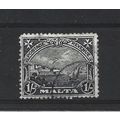 Malta.SG203 1s Valletta Harbour.Fine Used.Apr25a