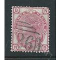 gibraltar stamps gb victoria used abroad sgz32 ...