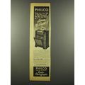 1940 Philco 608P Radio-Phonograph Ad - Beam of ...