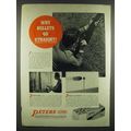 1940 Peters Target Ammunition Ad - Why Bullets ...