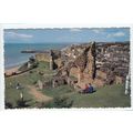 Hastings Castle Showing Beachy Head East Sussex...