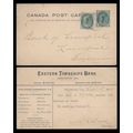 Canada Victoria Numeral 1898 Postal Card Richmo...