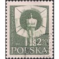 POLAND, Jan Borowczak, Silesian Rebels, green-grey 1980, 2.50Zl