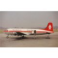 Royal Air Lao Douglas DC4 Civil Aircraft Postca...