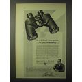 1948 Bausch & Lomb Binoculars Ad - Bill Stern - For a brilliant close-up