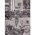 Queen Victoria's Bedroom Nursery 2x Old Real Ph...