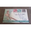 1956 New Zealand FDC Postal Cover - Health Stamps