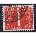 Netherlands 1946 SG636 ne115 Numeral 1c Used Stamp