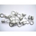 25 Ring Terminals Heavy Duty Solder Crimp ¼Inch...