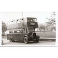 Black & White Photograph of Red & White Service...