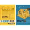 cardwell mfg company 1959 v-series mud pumps oi...