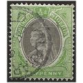 Southern Nigeria 1901 SG1 1/2d Black & Green Fi...