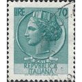 ITALY, Coin of Syracuse, blue-green 1968, 70Lire