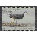 CKI 2008 $1.00 'BIRDS -'WHITE BREASTED WATERHEN...