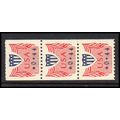 CVP31 44c Shield Very Fine MNH Dry Gum Strip of...