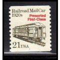 2265 21c Mail Car Fine MNH Dry Gum CNS 1 PA6153