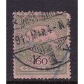 HUNGARY 1900 60f GREEN ON PINK VALUE USED SG130
