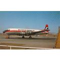 Germanair Douglas DC6 Aircraft Postcard (A16109)