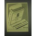 1949 Lambert & Butler's Straight Cut Cigarettes Ad - Uncommonly good