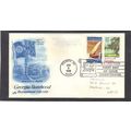 FDC Art Craft 2339 22c Georgia + 2360 (Cachet-P...