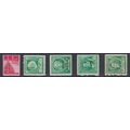 864 1c Henry Longfellow Barely Clears MNH VA0421b