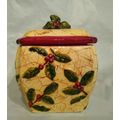 "Make The Season Bright" Ceramic Christmas Cove...