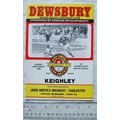 1990 programme Dewsbury v. Keighley, Yorkshire ...