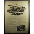1951 Buick Cars Ad - What's its power? Fireball!