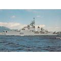 Guepratte French Military War Ship Postcard
