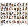 1953-02, MNH 20¢ VERY RARE Misperfed Error Shee...