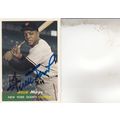 WILLIE MAYS 1957 AUTOGRAPHED 1996 SAN FRANCISCO...
