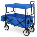 Collapsible Utility Wagon Cart Indoor/Outdoor w...